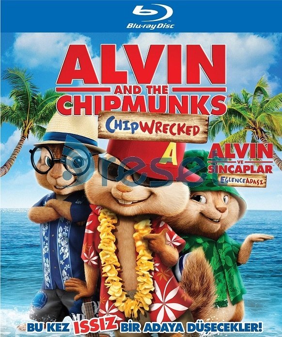 Alvin ve Sincaplar Eğlence Adası Blu-Ray TİGLON