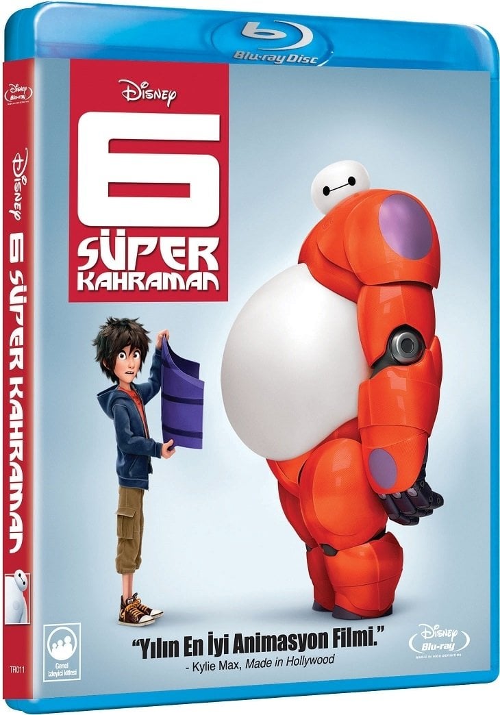Big Hero 6 - 6 Süper Kahraman Blu-Ray