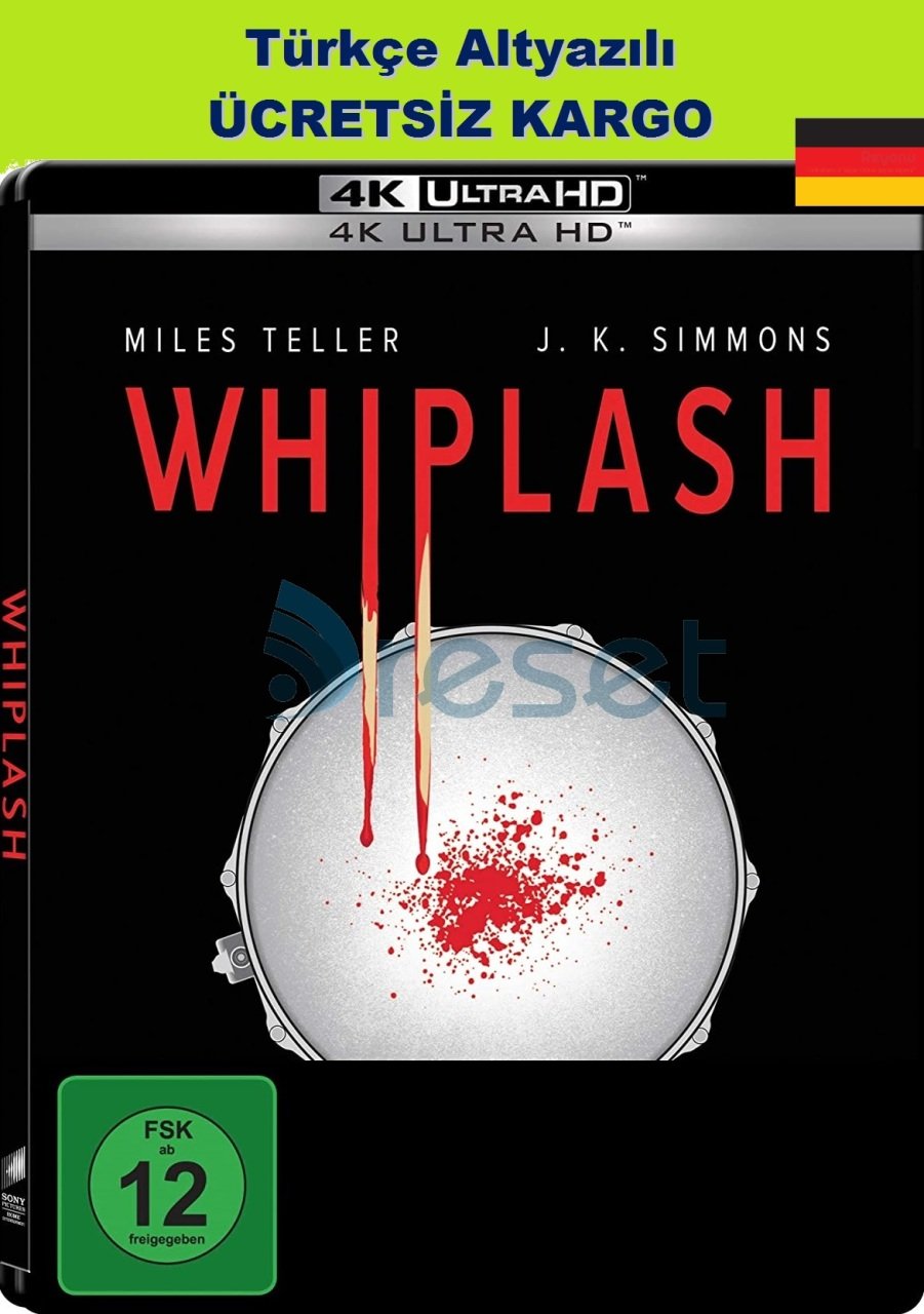 Whiplash 4K UHD Steelbook Tek Disk (Blu-Ray İçermez)