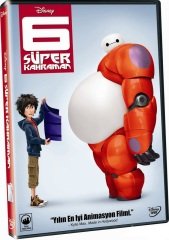 Big Hero 6 - 6 Süper Kahraman DVD