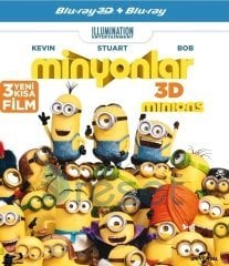 Minions - Minyonlar 3D+2D Blu-Ray 2 Disk Combo