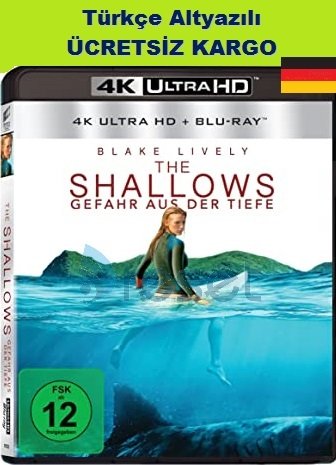The Shallows - Karanlık Sular 4K Ultra HD + Blu-Ray 2 Disk