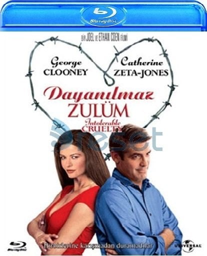 Intolerable Cruelty - Dayanılmaz Zulüm Blu-Ray