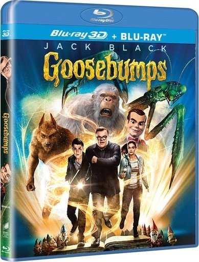 Goosebumps 3D+2D Blu-Ray 2 Disk Combo