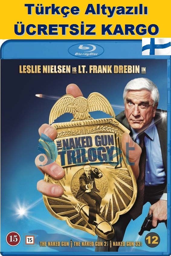 The Naked Gun Trilogy - Çıplak Silah Üçleme Blu-Ray 3 Disk