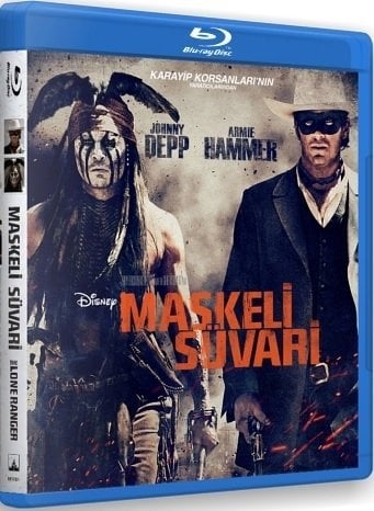 Lone Ranger - Maskeli Süvari  Blu-Ray TİGLON