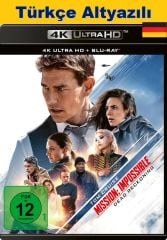 Mission Impossible – Dead Reckoning Part One -  Mission Impossible: Ölümcül Hesaplaşma Birinci Bölüm 4K Ultra HD+Blu-Ray 2 Disk Karton Kılıflı
