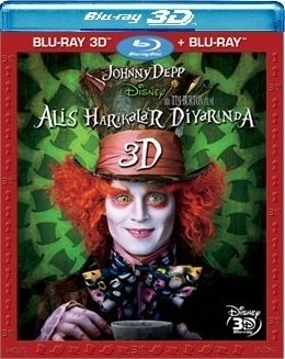 Alis Harikalar Diyarında - Alice In Wonderland 3D Blu-Ray Combo