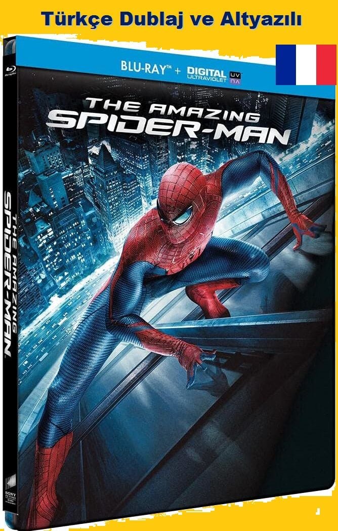 Amazing SpiderMan İnanılmaz Örümcek Adam Blu-Ray Steelbook