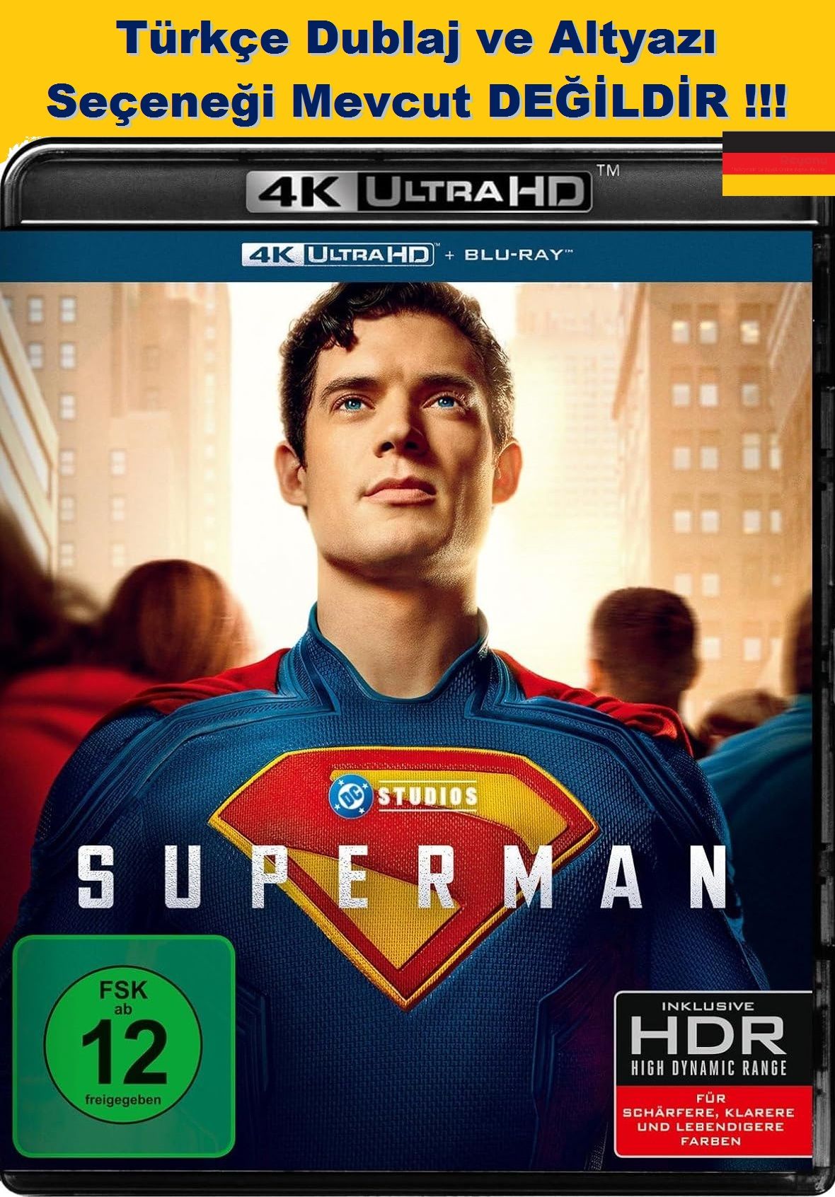 Superman 2025 4K Ultra HD+Blu-Ray 2 Disk
