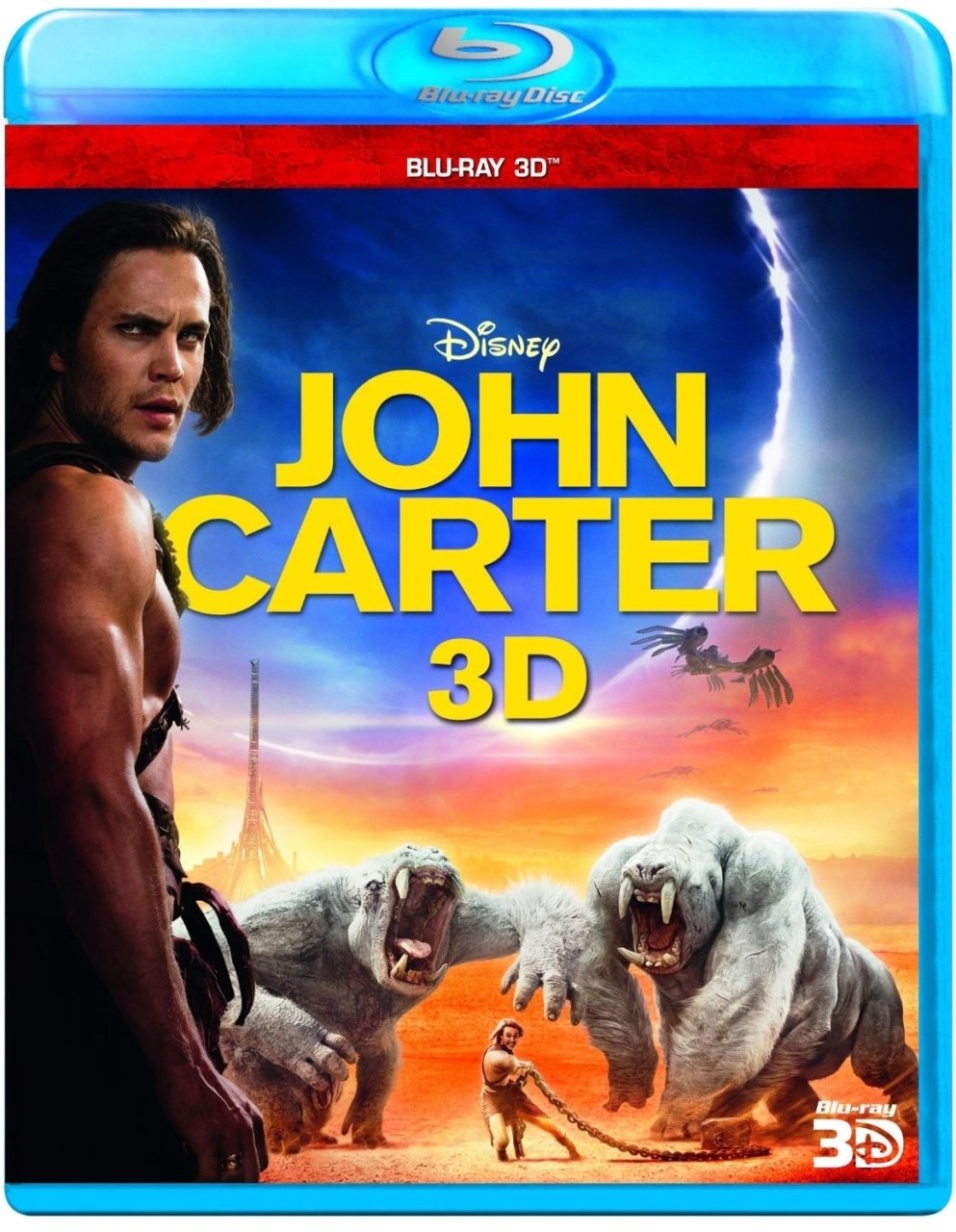 John Carter Between Two Worlds 3D+2D Blu-Ray 2 DiskTİGLON