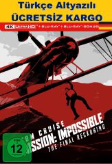 Mission Impossible Final Reckoning – Son Hesaplaşma 4K Ultra HD+Blu-Ray+Bonus 3 Diskli Steelbook