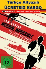 Mission Impossible Final Reckoning – Son Hesaplaşma 4K Ultra HD+Blu-Ray+Bonus 3 Diskli Steelbook 2
