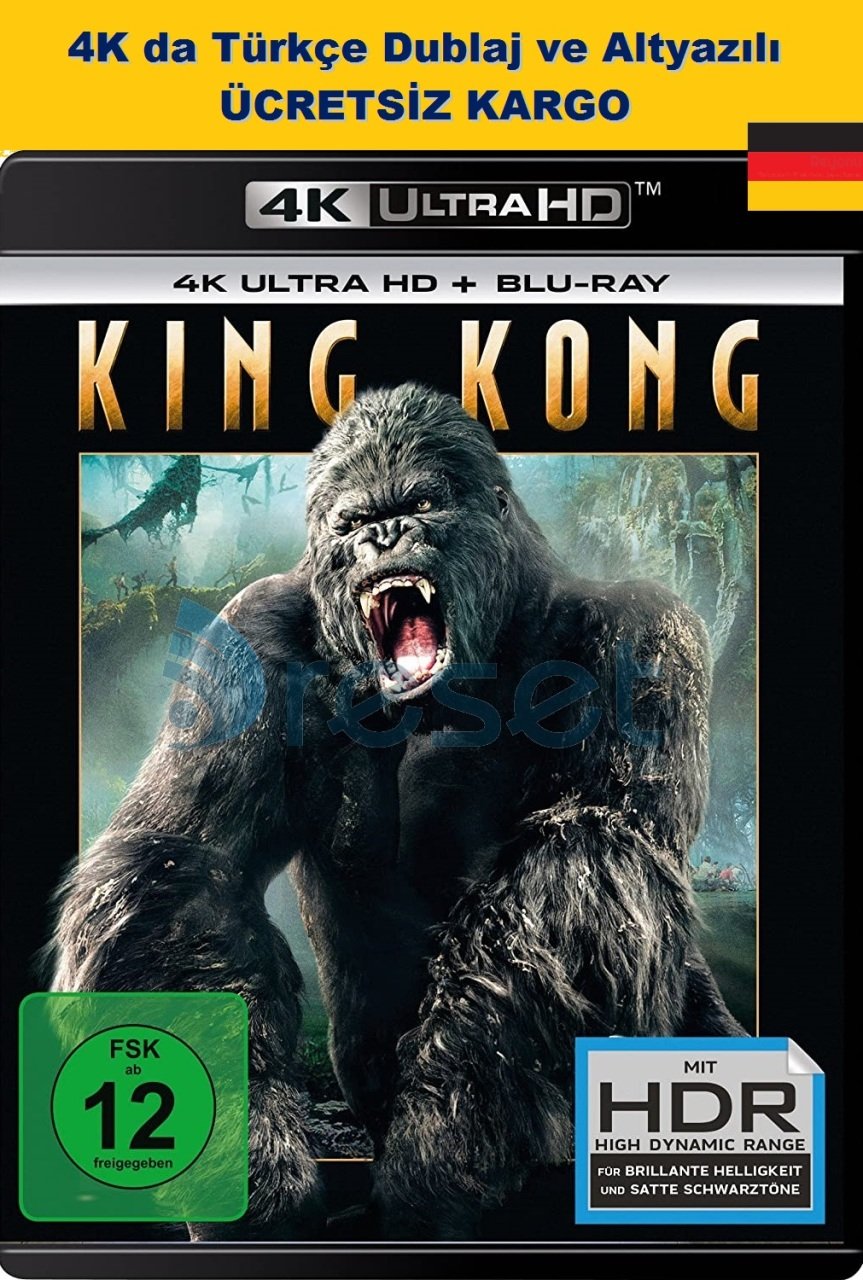 King Kong 4K Ultra HD+Blu-Ray 2 Disk