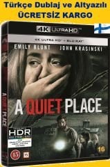 A Quiet Place - Sessiz Bir Yer 4K Ultra HD+Blu-Ray 2 Disk