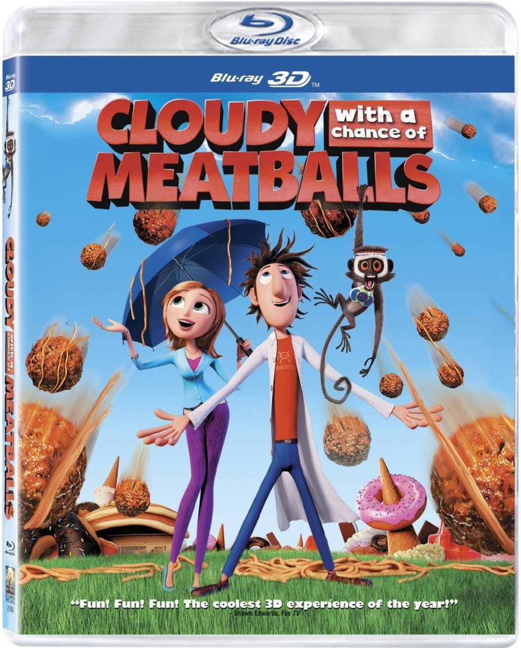 Cloudy With Chance Of Meat Balls - Köfte Yağmuru 3D Blu-Ray