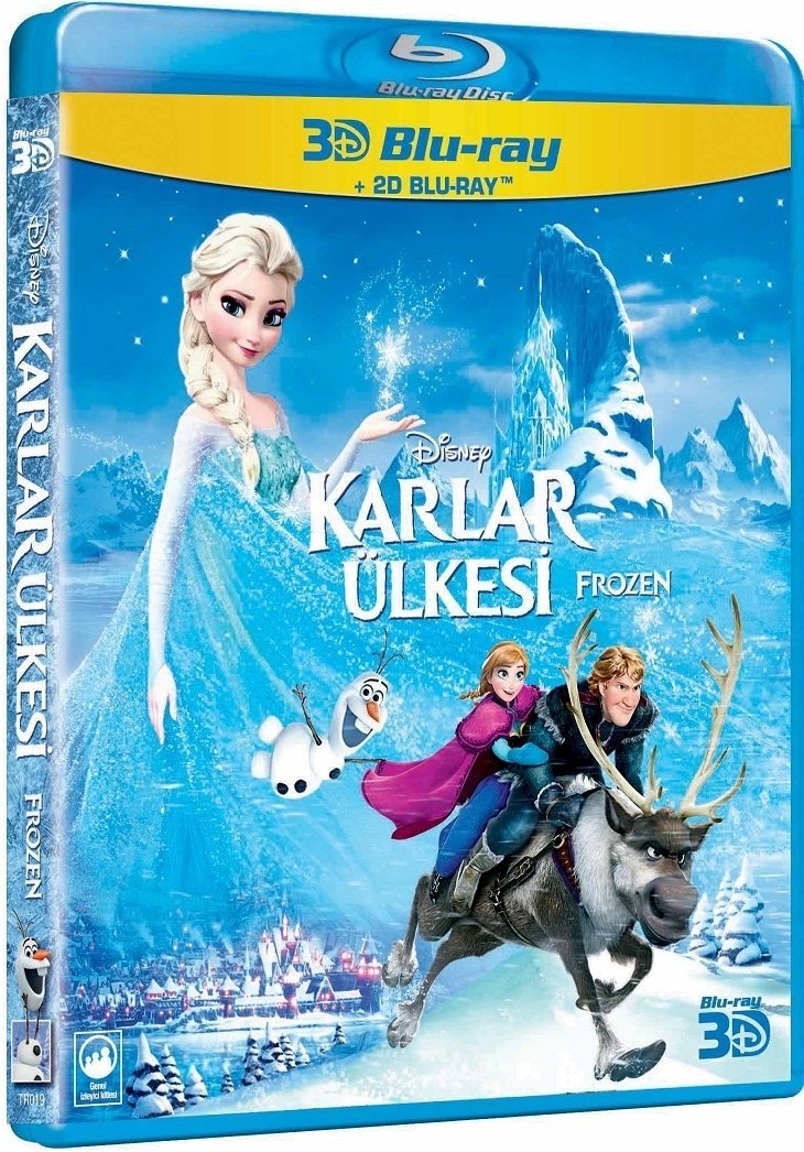 Frozen - Karlar Ülkesi 3D+2D Blu-Ray Combo 2 Disk