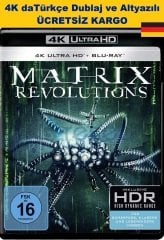 Matrix Revolutions 4K Ultra HD+Blu-Ray+Bonus 3 Disk