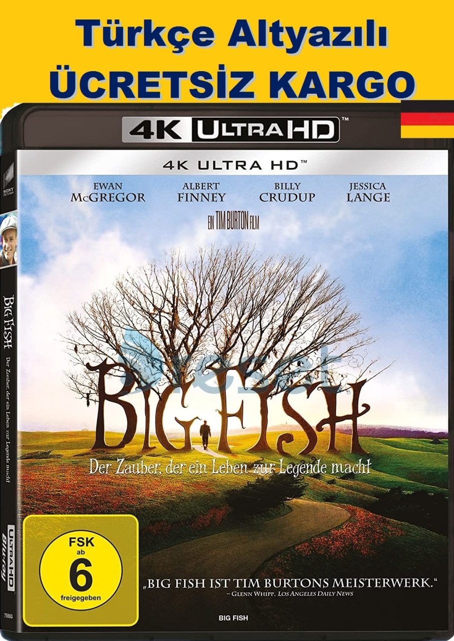 Big Fish - Büyük Balık 4K Ultra HD Tek Disk