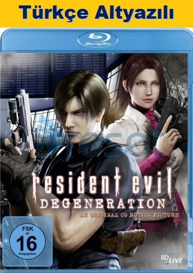 Resident Evil Degeneration - Ölümcül Deney Dejenerasyon Blu-Ray