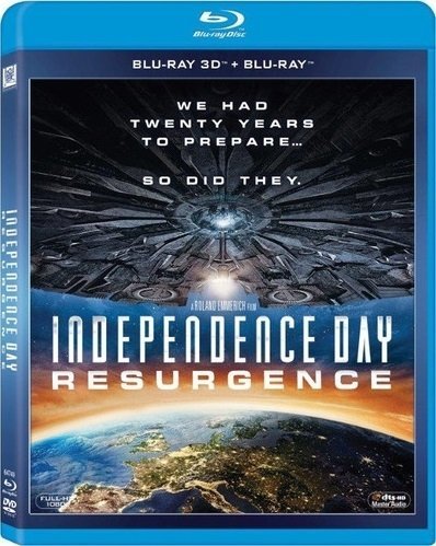 Independence Day 2 Kurtuluş Günü Yeni Tehdit 3D+2D Blu-Ray 2 Disk