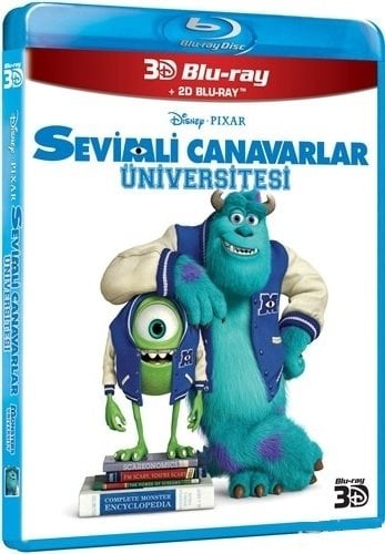 Monster University - Sevimli Canavarlar Üniversitesi 3D Blu-Ray TİGLON
