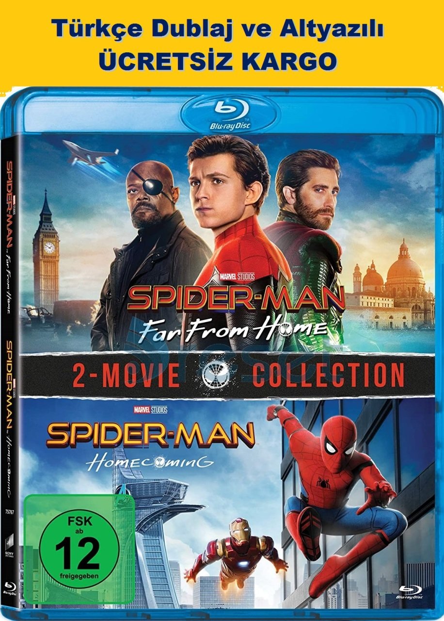 Spider-Man Far from home & Spider-Man Homecoming Blu-Ray 2 Disk 2 Film