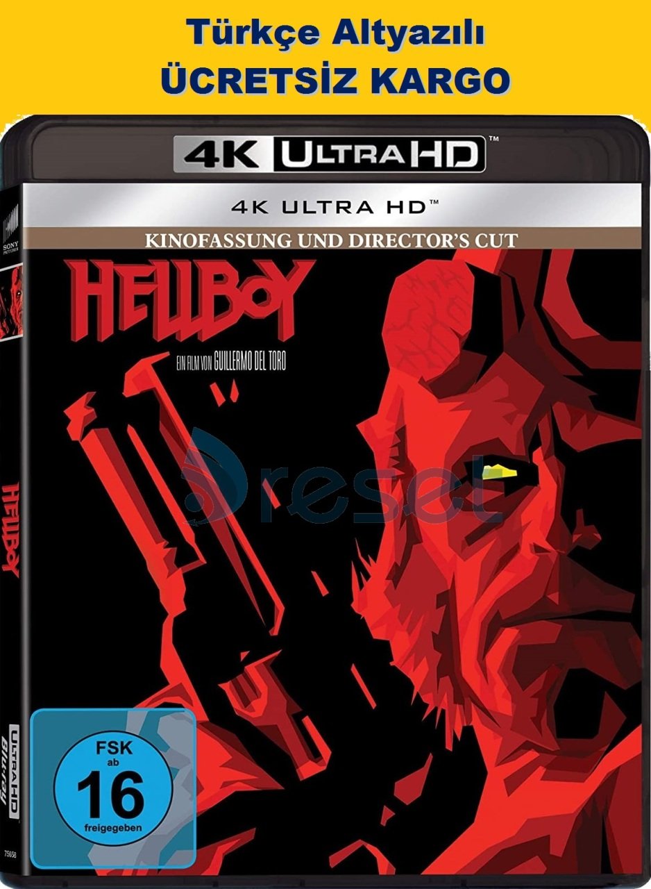 Hellboy Director's Cut Yönetmenin Kurgusu 4K Ultra HD Tek Disk