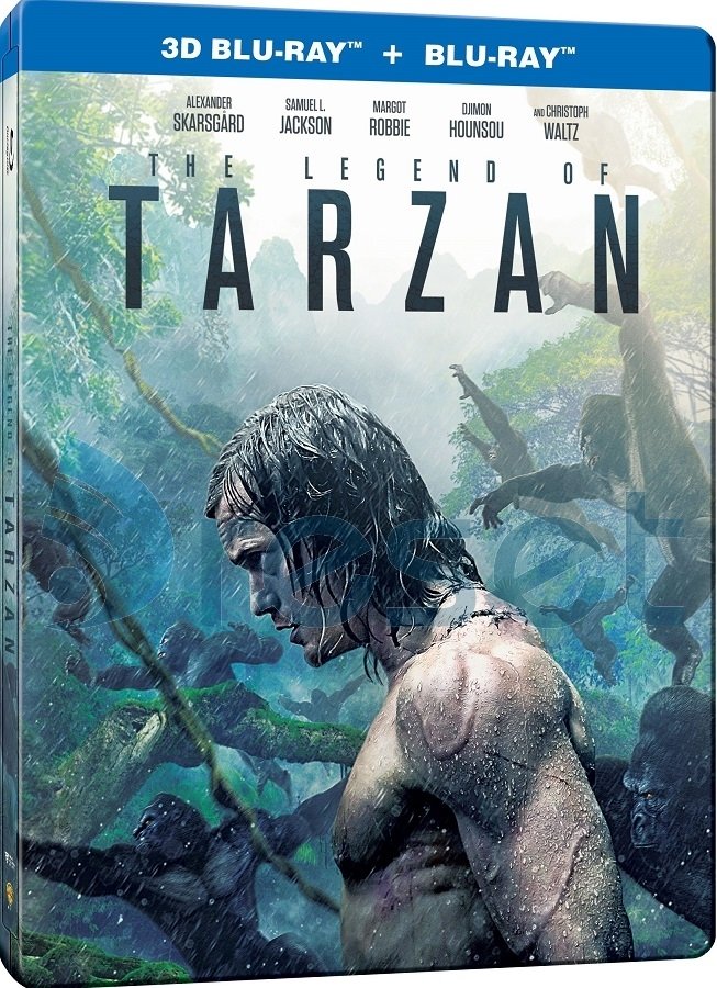 Legend Of Tarzan - Tarzan Efsanesi Steelbook 3D+2D Blu-Ray 2 Disk