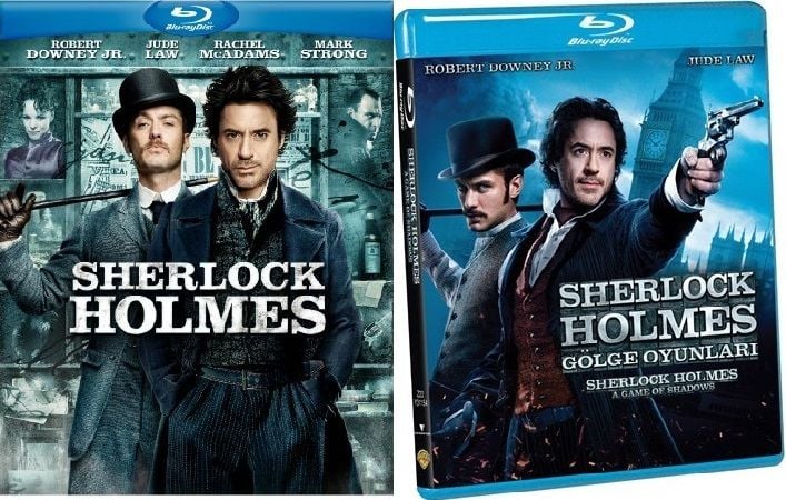 Sherlock Holmes + Sherlock Holmes Gölge Oyunları Blu-Ray 2 Blu-Ray TİGLON