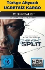 Split - Parçalanmış 4K Ultra HD+Blu-Ray 2 Disk