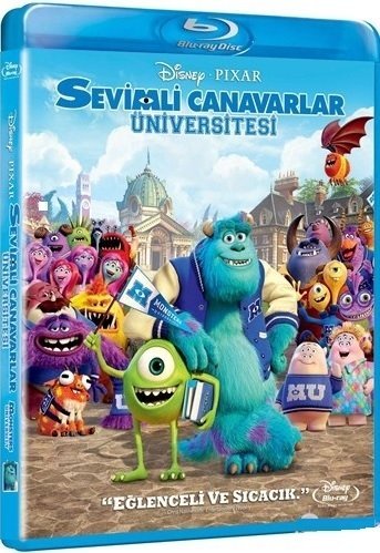 Monster University - Sevimli Canavarlar Üniversitesi Blu-Ray