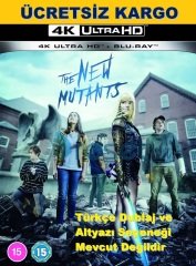 The New Mutants 4K Ultra HD+Blu-Ray Karton Kılıflı 2 Disk