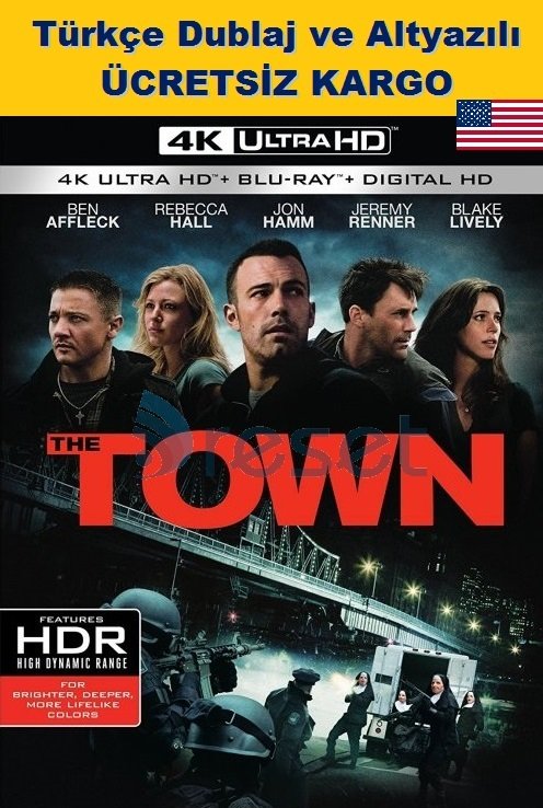 The Town - Hırsızlar Şehri 4K Ultra HD+Blu-Ray 2 Disk Karton Kılıflı