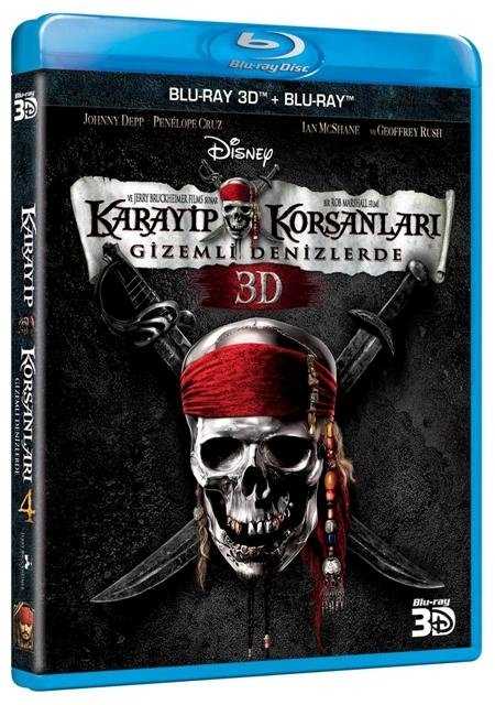 Karayip Korsanları Gizemli Denizlerde  3D+2D Blu-Ray Combo