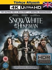 Snow White and the Huntsman Extended Edition - Pamuk Prenses ve Avcı Uzatılmış Versiyonu4K Ultra HD+Blu-Ray 2 Disk Özel Kılıflı