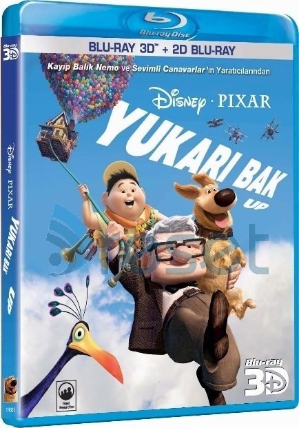 Up - Yukarı Bak 3D+2D Blu-Ray Combo (2 Disk)