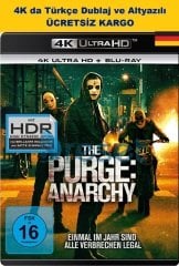 The Purge Anarchy - Arınma Gecesi Anarşi 4K Ultra HD+Blu-Ray 2 Disk Karton Kılıflı