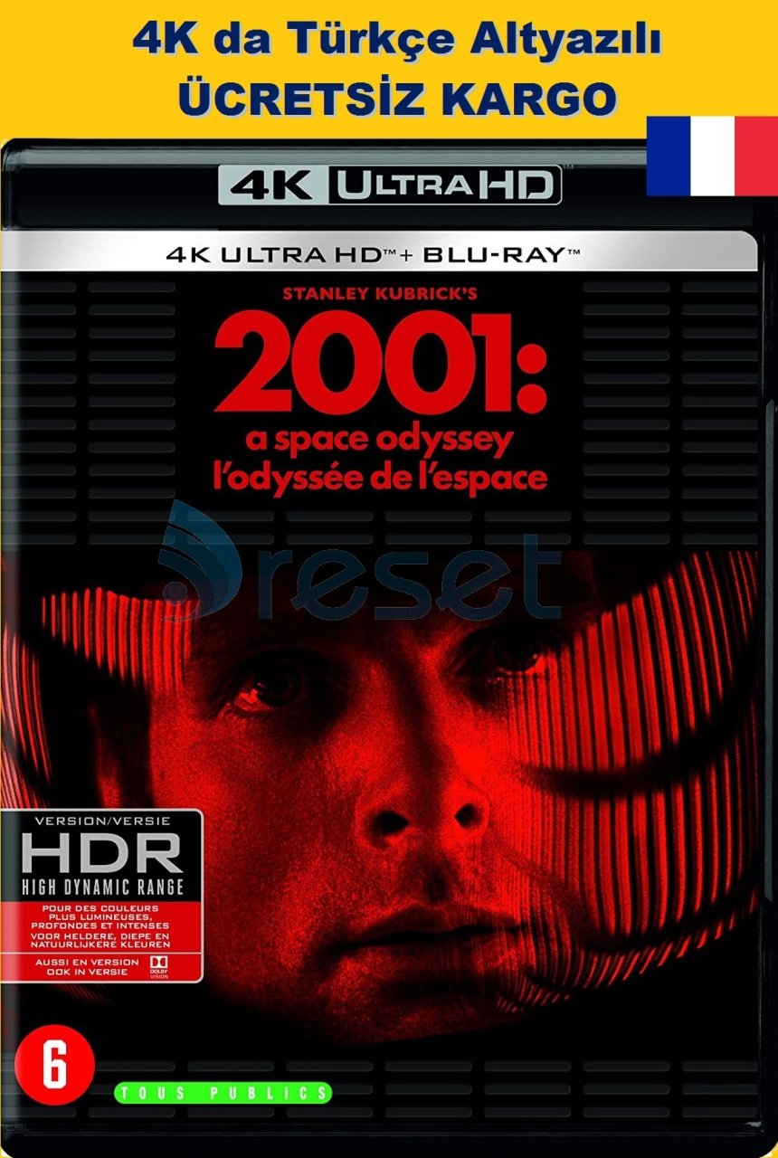 2001 A Space Odyssey - 2001 Uzay Macerası 4K Ultra HD+Blu-Ray 2 Disk