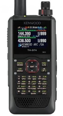 Kenwood TH-D74 Dual Band Analog Digital + Aprs El Telsizi