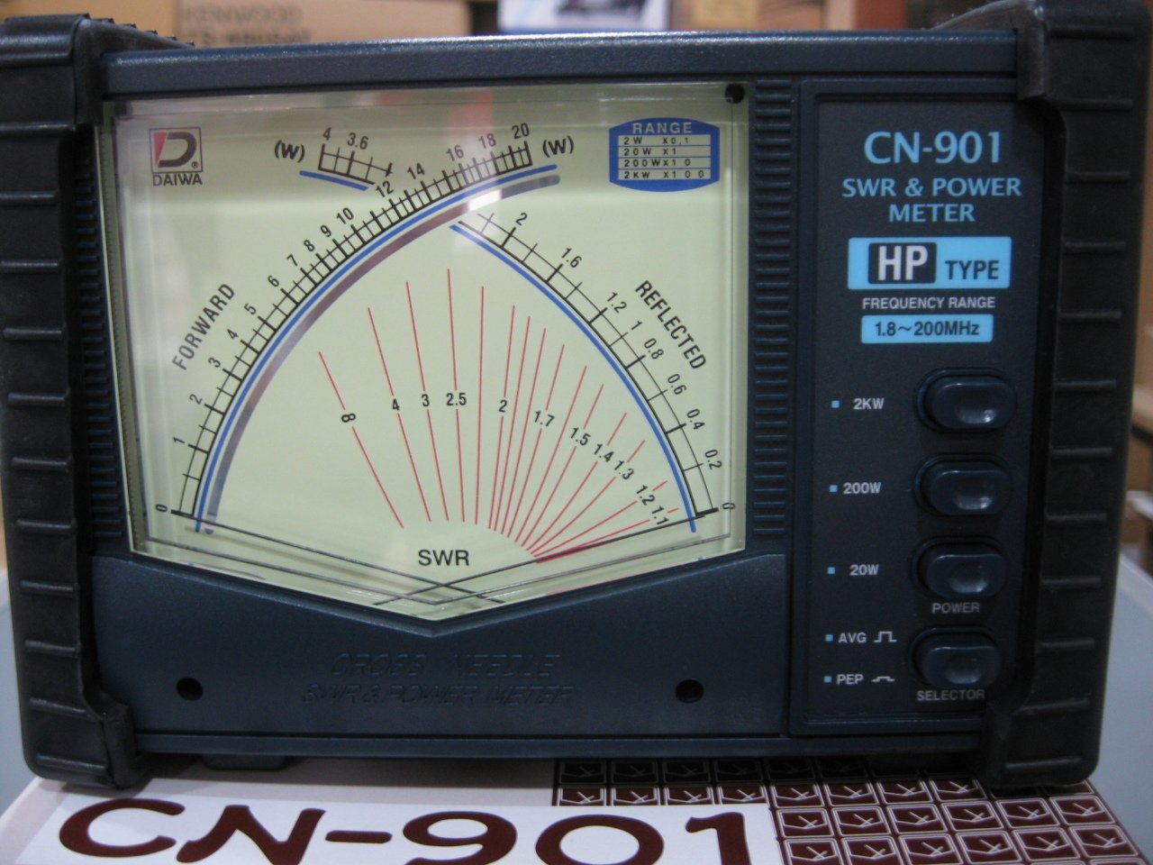 Daiwa CN-901HP HF/VHF  SWR Watt Metre