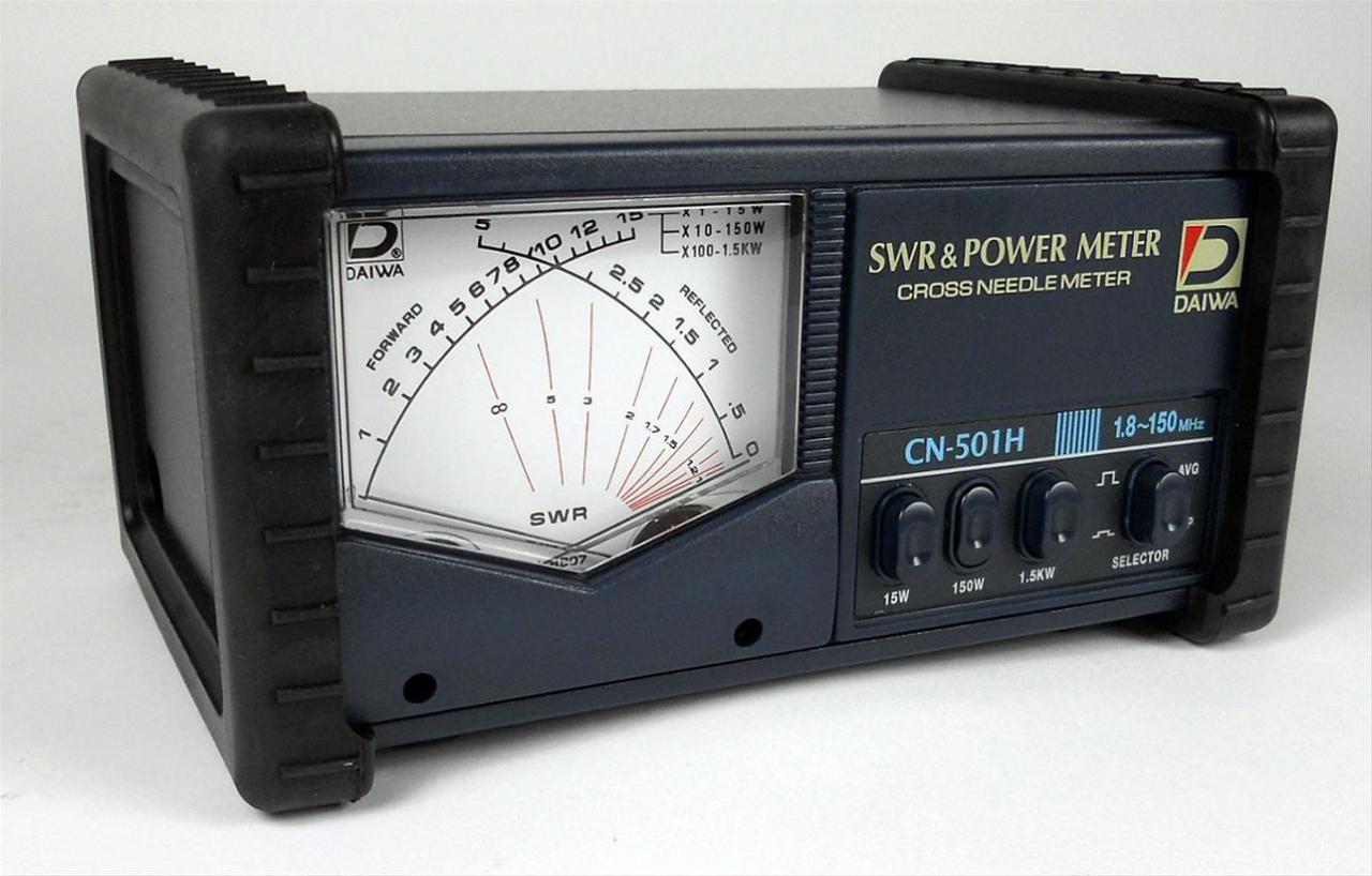 Daiwa CN-501H HF/VHF SWR Watt Metre