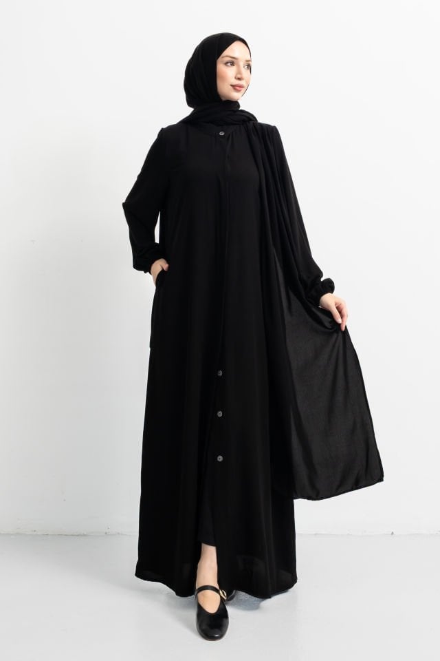 Şal Detaylı Ferace