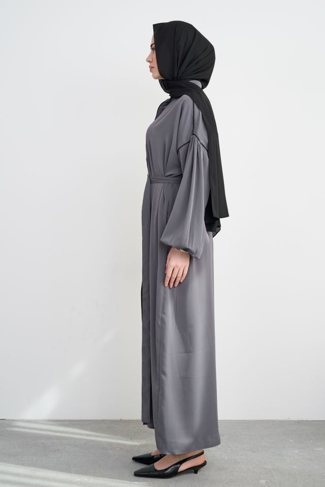 Oversize Biyeli Ferace Kap Tam Yazlık
