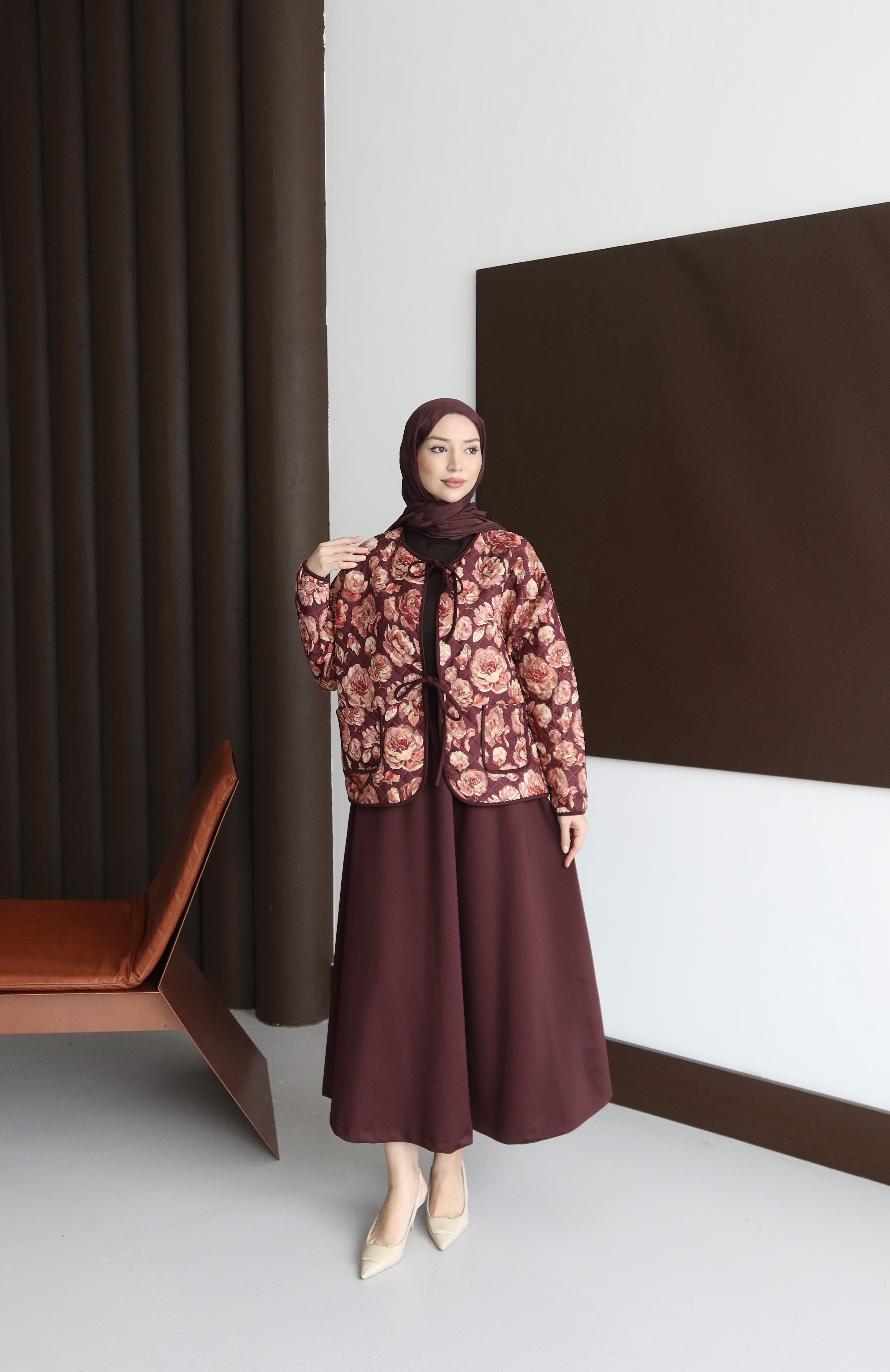 Scuba Etekli Takım - Bordo