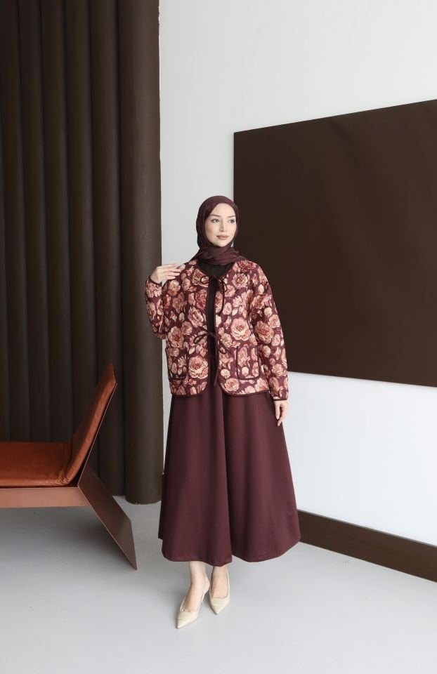 Scuba Etekli Takım - Bordo