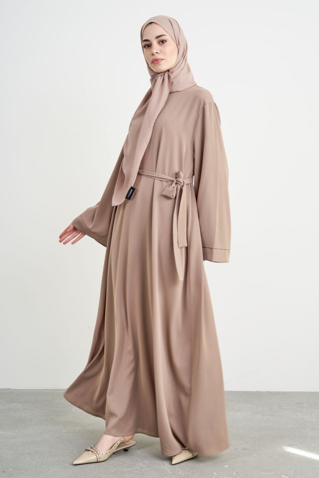 Hijab Kuşaklı Salaş Elbise
