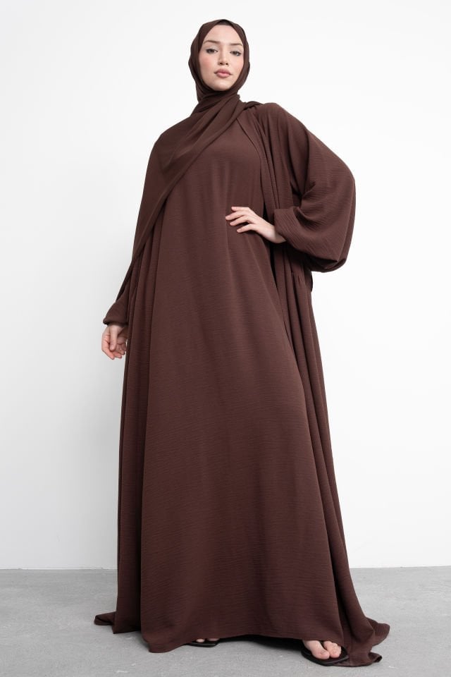 Abaya Takım İç Elbiseli
