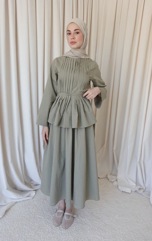 Piliseli Zarafet - Açık Yeşil