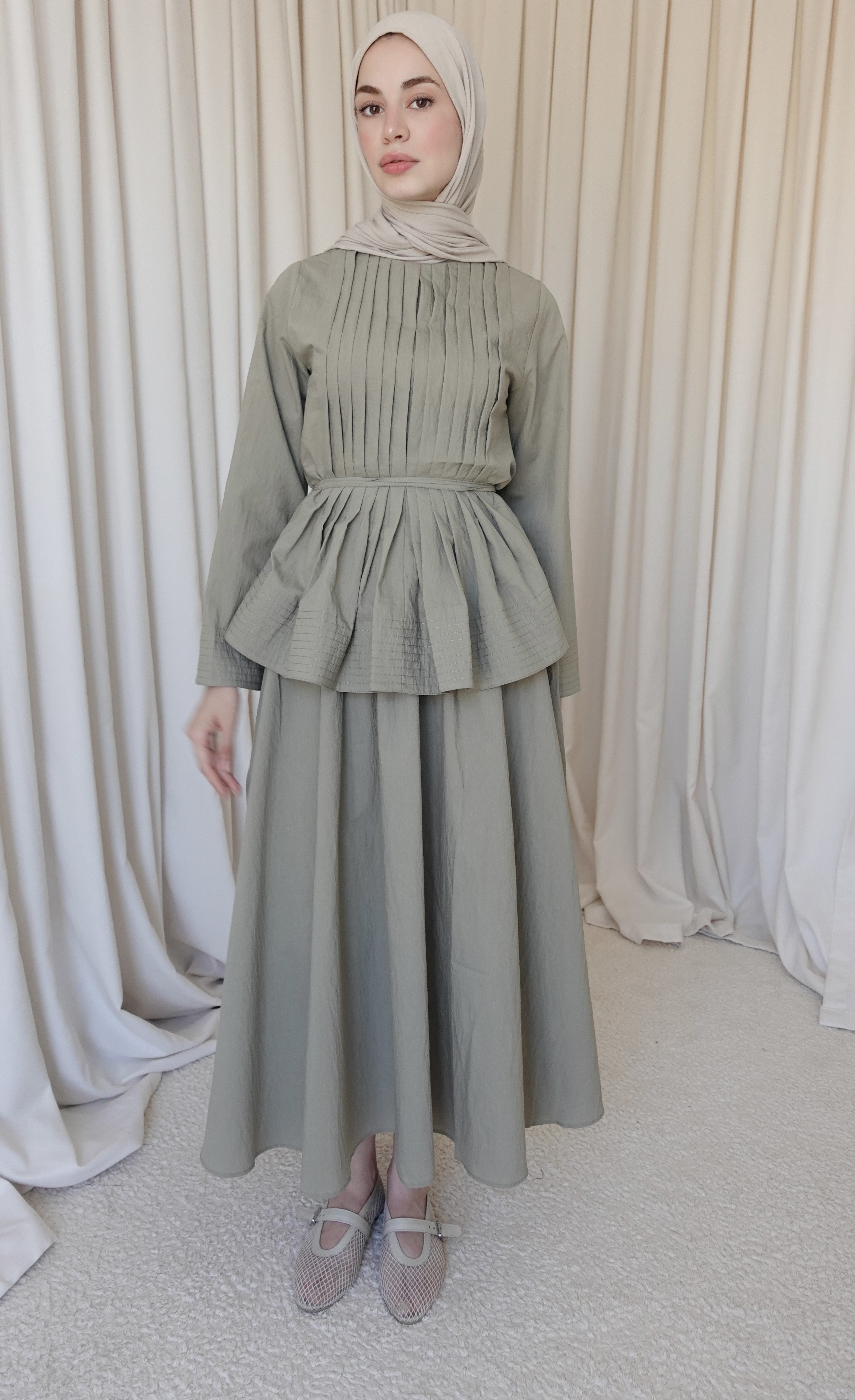 Piliseli Zarafet - Açık Yeşil